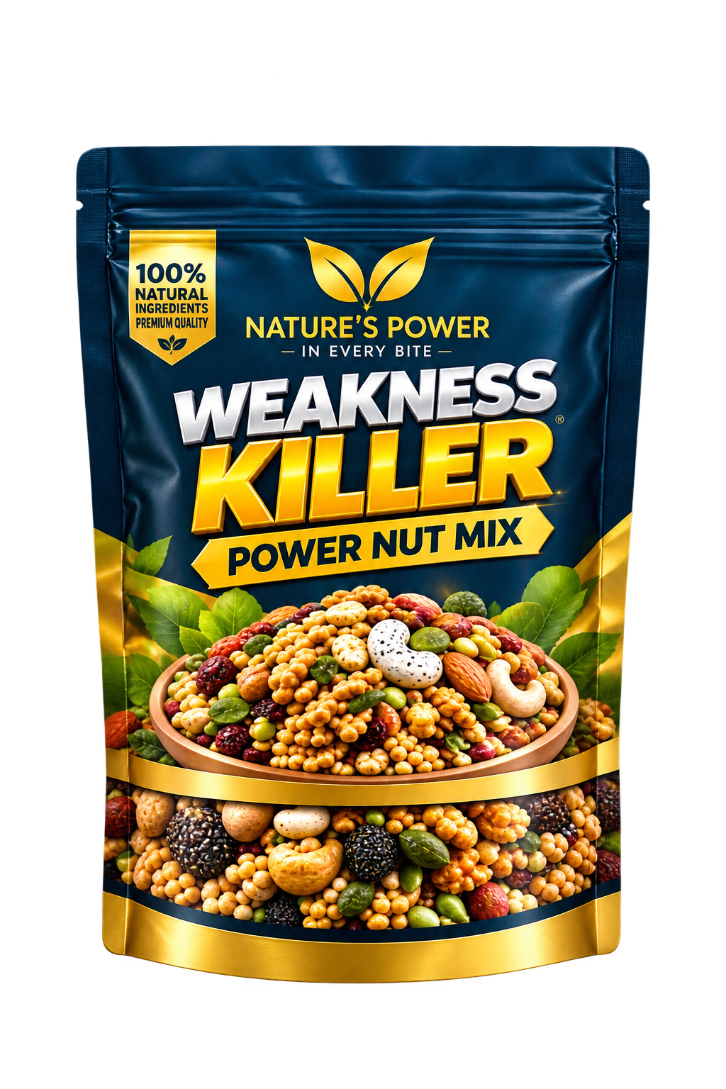 Weakness Killer Power Nut Mix – Natural Energy & Wellness Blend